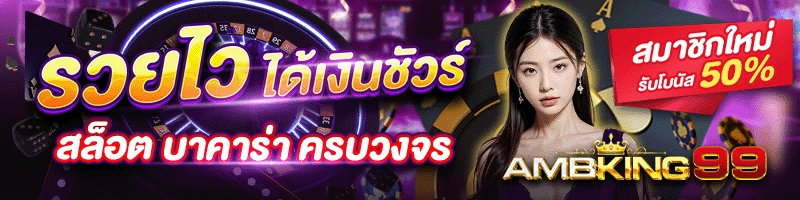 ยูสใหม่แตก100 - แบนเนอร์โปรโมชั่น