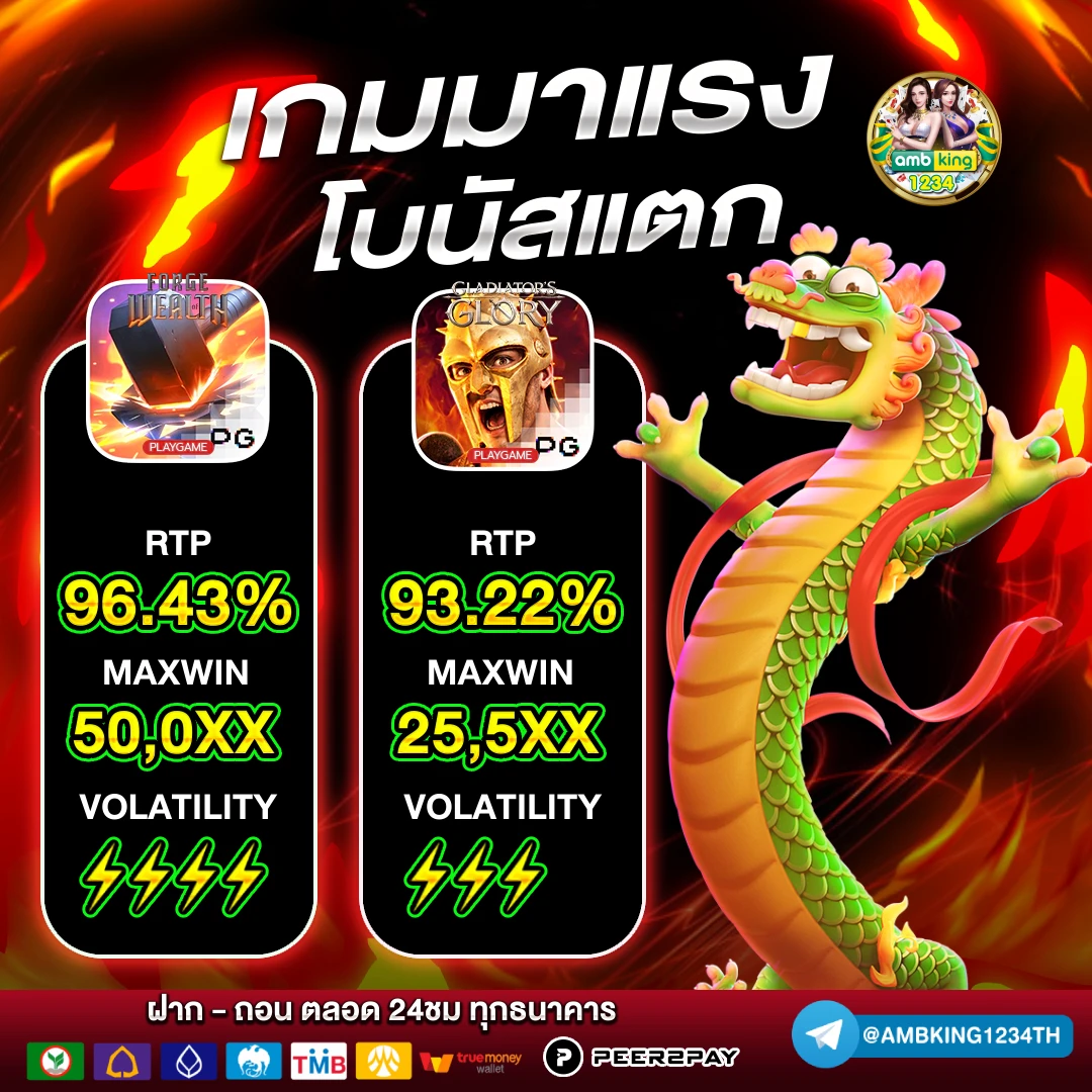 สมัครเกมสล็อตวอเลท - แบนเนอร์โปรโมชั่น
