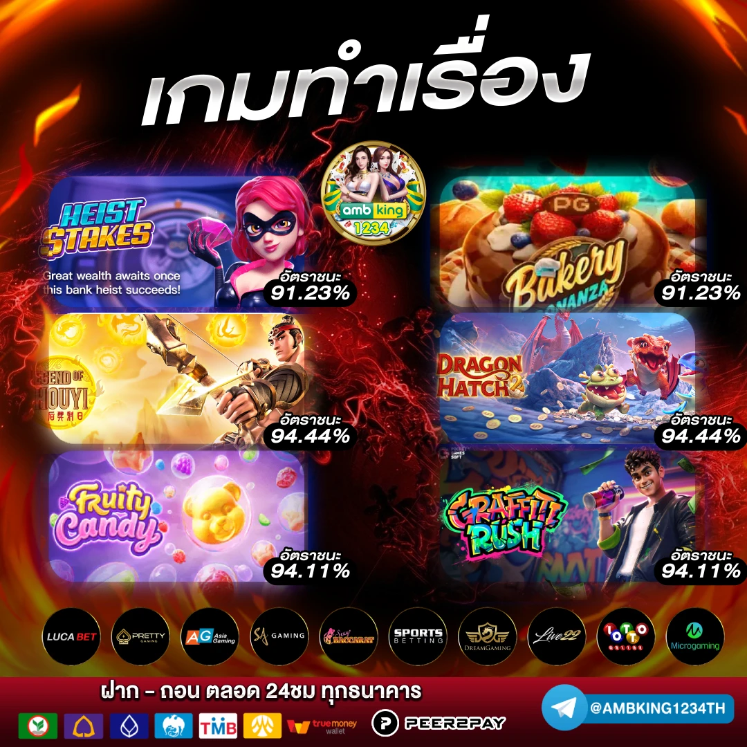 พนันออนไลน์ เว็บตรง - แบนเนอร์โปรโมชั่น