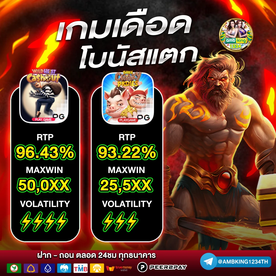 โปรสล็อตใหม่ล่าสุด - แบนเนอร์โปรโมชั่น
