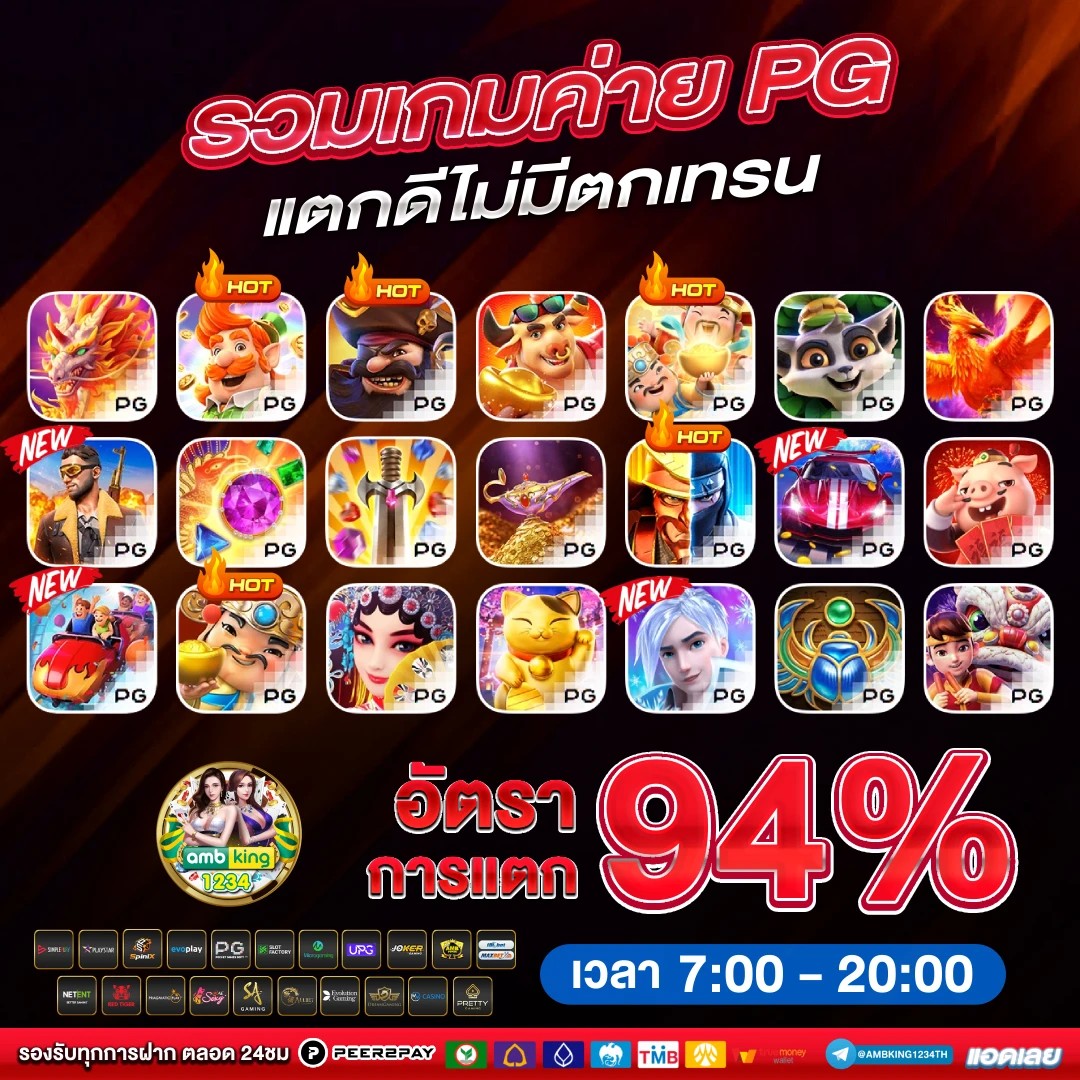 ฝากถอนไม่มีขั้นต่ํา เว็บตรง - แบนเนอร์โปรโมชั่น