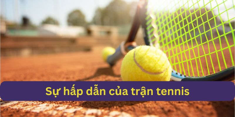 Tennis vô cùng hấp dẫn